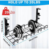 Kabelgoot bureau zonder boren - set van 2 kabelmanagement bureau van staal - incl. accessoires - kabelmand klembaar ondertafel - bureau organizer voor kantoor / thuis - zwart