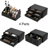 Make-up Organizer/Cosmetische Opbergdoos/Make-up Opbergdoos in 4 Lagen, is geschikt voor slaapkamers en badkamers