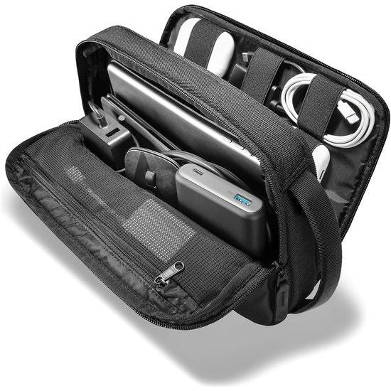 Accessoires organizer tas, kabeltas harde schijf tas elektronische accessoires etui tas case voor harde schijf, oplader, oplaadkabel, powerbank, USB-stick, SD-kaarten
