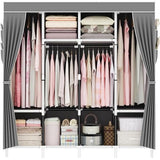 Kast, stoffen garderobekast is niet alleen functioneel,