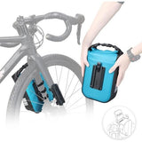 Fietstas voor bagagedrager, waterdichte fietstas voor bagagedrager, zadeltas 4L, schoudertas, laptopbagagedrager, professionele fietsaccessoires-blauw