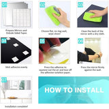 Spiegel, 15 x 23 cm, 10 stuks