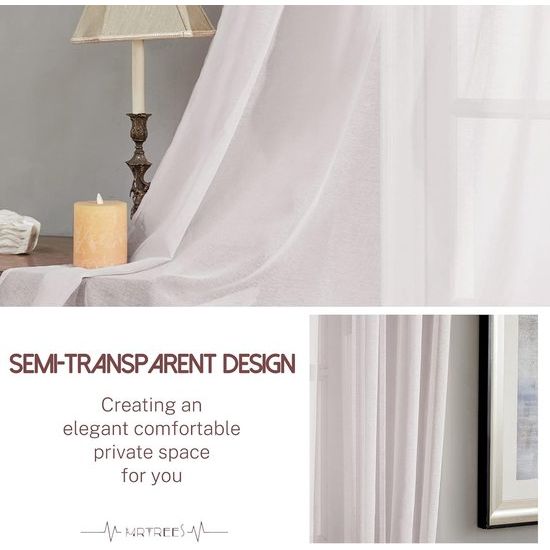 Gordijn,machinewasbaar op 30 graden Celsius