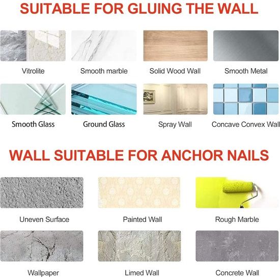 Space aluminium toiletrolhouder met ruime planken, toiletrolhouder wandhouder voor toilet en keuken, zonder boren met plank (zwart)