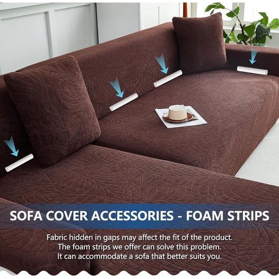 Sofa Cover, Sofa Protector, Sofa Cover 2 Seater, Sofa Cover, Waterproof Stretch Sofa Cover, Throw, Universal Couch Cover, Corner Sofa for L Shape, Requires Two Couch Covers (2-Seater, Dark