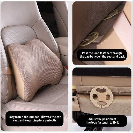 Ondersteuning van de onderrug, beige