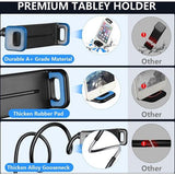 Houder voor tabletbed, 360° flexibele zwanenhals tablethouder, mobiele telefoonhouder bed, tablethouder, tablethouder voor iPad, Galaxy Tabs/Kindle Fire, 4-11 inch mobiele telefoons en tablets,