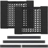 6 stuks kofferbak-organizer-klittenband, kofferbak-nettas, elastische klittenbandbanden, auto-bagagenet, auto-opbergnet, universeel voor auto/SUV