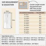 Voile gordijnen, semi-transparant, zacht gordijn, kort, licht tule gordijn met oogjes, moderne opslagen, sjaals, crèmewit, 260 x 140 cm (h x b), voor decoratie kinderkamer, woonkamer, slaapkamer, set van 2, crèmewit