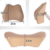 Ondersteuning van de onderrug, beige