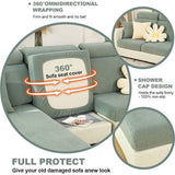 Bankovertrek stretch bankovertrek, universeel, elastisch, antislip, voor sofakussen, L-vormig, chaise longue, meubelbescherming Bankovertrek stretch, universeel, elastisch, antislip, voor sofakussen, L-vormig, chaise longue, meubelbescherming.