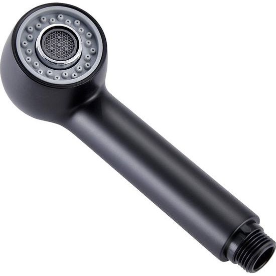 2 straalsoorten vaatsproeier vervangkop zwart spoelsproeikop kraan voor keukenkraan en badkraan