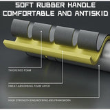 Automatische Rebound Buikwiel, Ab-oefenroller met elleboogsteun, buikspiertrainingsapparaat voor kernoefeningen, buikspierapparaat met kniebeschermers voor thuistraining en