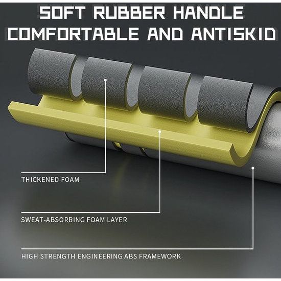 Automatische Rebound Buikwiel, Ab-oefenroller met elleboogsteun, buikspiertrainingsapparaat voor kernoefeningen, buikspierapparaat met kniebeschermers voor thuistraining en