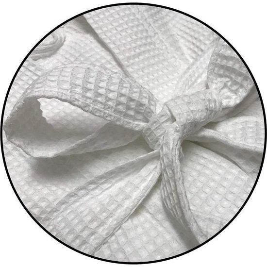 Badjas reisbadjas 100% katoen dames en heren kamerjas kimono sauna badjas reiskamerjas piquee wafel pique dames heren