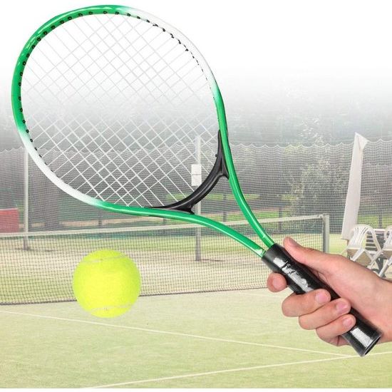 Tennisrackets, ijzerlegering, tennisracketset, geen elasticiteit, kindertennisrackets, tennisrackets, twin-set met draagtas, voor kinderen