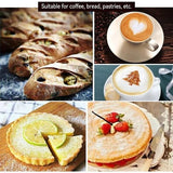 RVS poederstrooier, 2 stuks chocoladestrooier, cacaostrooier voor cappuccino, poedersuikerstrooier, poedersuikerstrooier, poedersuikermolen, cacaostrooier, schudbeker met deksel, meelstrooier, meelzeef