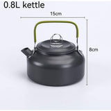 Camping Kookgerei Set Outdoor Kookgerei Set Draagbare Camping Servies Set Aluminium Camping Servies fornuis Set schotel Pan Picknick Servies voor Backpacken Wandelen