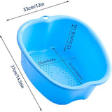 Voetenbadbak, Kuip Voor Voetenbad, Stabiele Kunststof Voetenbak Voor Pedicure, Soaking Feet, Voor Voetenbad, Voeten, Wellness, Voetverzorging, Pedicure, Ontgifting, Ontspanning