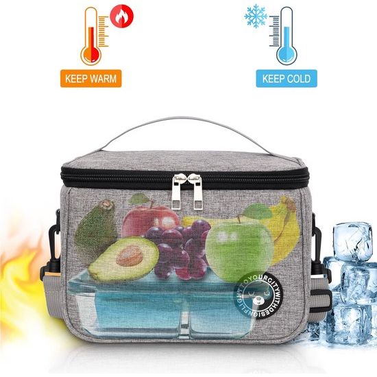 koeltas, 6,4 l, lunchbox, grote koeltas, opvouwbare koeltas, kleine koeltas, lunchtas, lunchtas, draagbare lunchbox, tas, work, tempt, cantoor, picknick