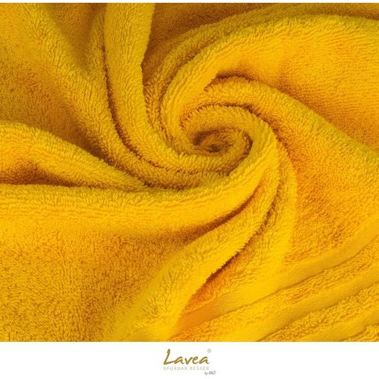 Set van 4 handdoeken 50x100cm, badstofserie Elena, cappuccino