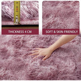 Vloerkleed,roze,Polyester