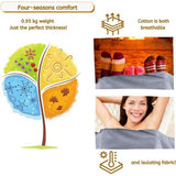 ElfRoutes Sofa Throws & Bed Throws - Zeer grote worpen (175x230 cm) - 100% Katoen Grote Plaws voor Settees - Plaws voor Tweepersoonsbed - Plaids voor Fauteuils - Boho Throws voor Banken - Grijs