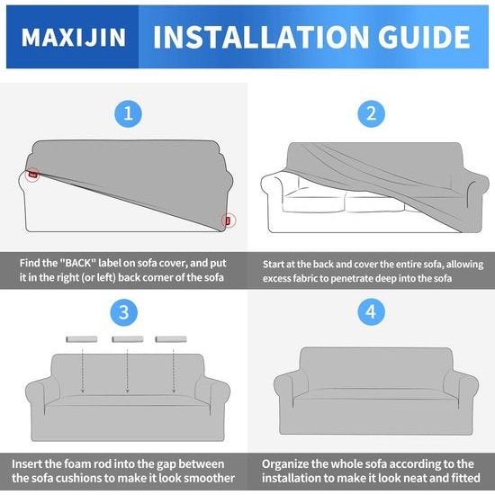 Thick fluwelen bankovertrekken, 2-zits, stretch, antislip, loveseat, hoezen voor woonkamer, honden, huisdier, pluche, liefde, zitbank, beschermhoes, meubelbeschermer (2-zits, pauwenblauw)