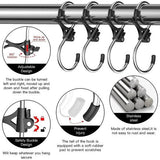 S-vormige haken, S-vormige haken, anti-druppel, roestvrij staal, metalen ophanghaak, voor keuken, werkplaats, badkamer, tuin (verpakking van 12 stuks, 6,5 cm)