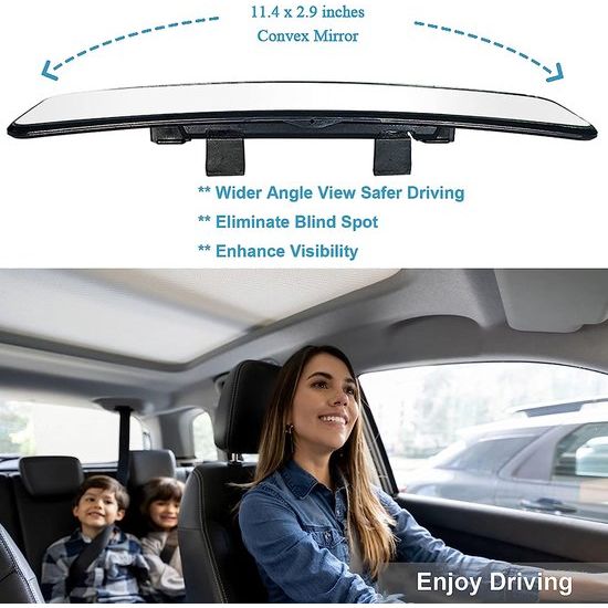 Autospiegel,30 x 7,5 cm groot