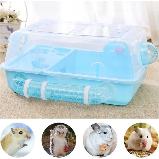 Hamster Tube Kit, Transparante Hamster Cage Adventure External Tube Creatief DIY Connection Tunnel Hamster Toy voor kleine dieren zoals Hamster Mouse - 2,1 inch