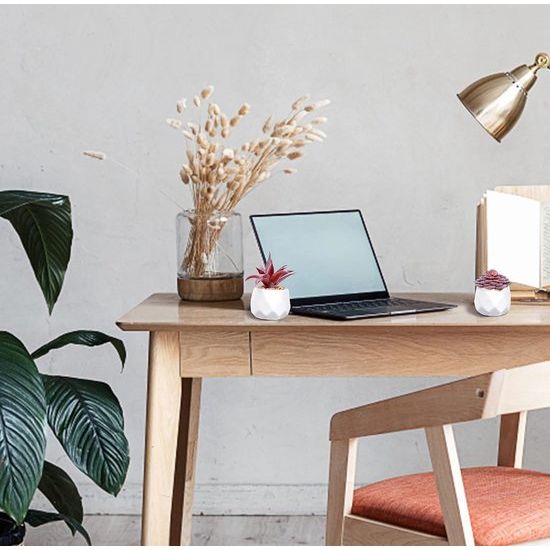 4 stuks kunstvetplanten, potplanten, kunstplanten in keramische pot, kleine kunstplanten zoals echt, binnen, thuis, tafel, kantoor, slaapkamer, thuis, badkamer, decoratie, kunstplant