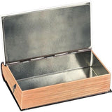 Boekendoos Escape, opbergdoos van plaatstaal in boekvorm, voor geldgeschenken en waardebonnen 83362 15,5 cm x 10,3 cm