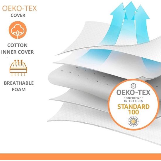 Kussen wit 58 x 32 cm