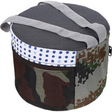 Schuim tuinkruk Draagbare tuinplantenkruk Ottomaanse kruk met tuincamping Willekeurige kleur 18 cm