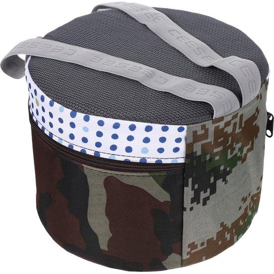 Schuim tuinkruk Draagbare tuinplantenkruk Ottomaanse kruk met tuincamping Willekeurige kleur 18 cm