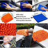 Autoreinigingsborstelset, 14-delige autodetailreinigingsborstelset, detaillering autoborstel voor detaillering op auto-interieur, exterieur, motor, ventilatieopeningen, dashboard, emblemen