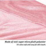 Catalonia Classy Draagbare deken met mouwen, cadeau voor volwassenen vrouwen mannen, extra zachte warme knuffelige micro-pluche lichte fleece knuffelige lichaamsdeken, tv-wrap sprei deken met tas