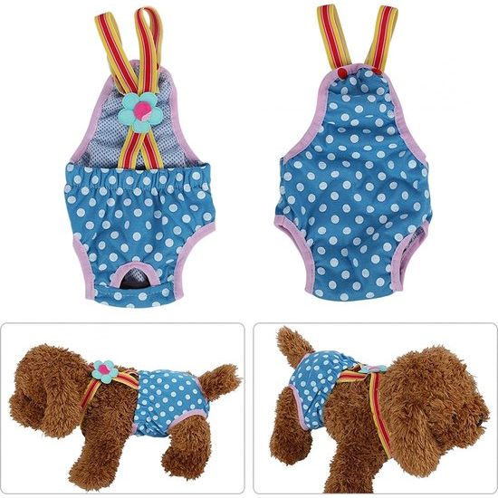 Leuke Polka Dots hond hygiëne broek voor honden en katten, fysiologische hond orthesen