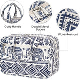 Toilettas Dames Grote Reismake-up Tas Grote Cosmetische Tas Make-up Case Organizer voor Mannen en Vrouwen, Z-olifant