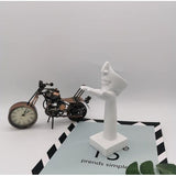 Decoratieve figuren, woonkamerdecoratie, standbeeld van Venus, Home Store decoratie, moderne woonkamerornamenten, polyresin, cadeau (luchtkussen)