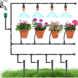 irrigatiesysteem voor de tuin, 30 m irrigatiebuizen, doe-het-zelf, automatic druppelirrigatie, irrigatieset, planen, micro-druppel, 1/4 inch slang, sproeisproeikoppen voor tuinirrigatie