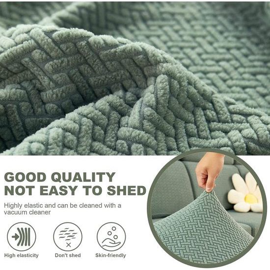 Bankovertrek stretch bankovertrek, universeel, elastisch, antislip, voor sofakussen, L-vormig, chaise longue, meubelbescherming Bankovertrek stretch, universeel, elastisch, antislip, voor sofakussen, L-vormig, chaise longue, meubelbescherming.