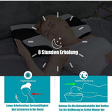 Nekkussen, hoofdkussen, traagschuimkussen, neksteunkussen voor orthopedisch kussen en zijslaapkussen, ergonomisch slaapkussen voor optimale ondersteuning in alle slaaphoudingen