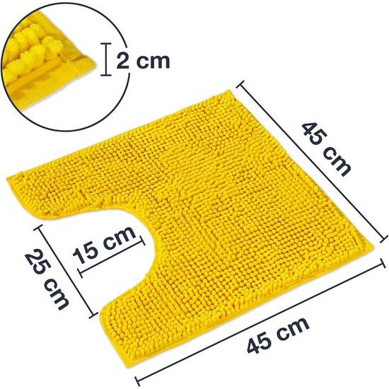 badmat - badmat badkamertapijt - badkamertapijt te combineren tot een set - kunnen worden gecombineerd tot een set antislip en wasbaar - antislip en wasbaar toiletset - toiletset
