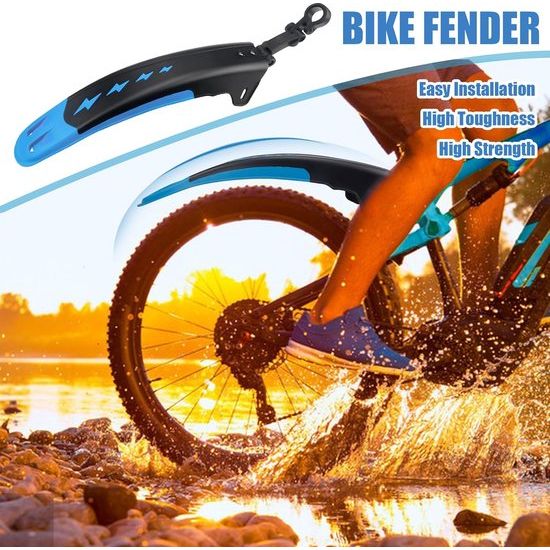 Fietsbeschermerset Volledige dekking voor voor- en achterwielen, 24-29 inch