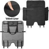 Monitortas, paraplutransport, compatibel met 27 inch, afdekking, bescherming iMac-scherm, opbergcomputerhandtas met accessoirevak, grijs