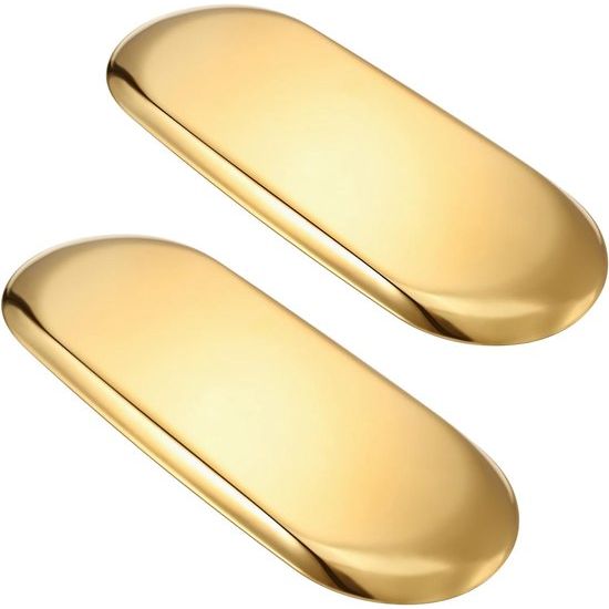 2 x 30 x 12,2 cm goud ovaal 430 # roestvrijstalen decoratieve lade badkamer wastafel lade sieraden schotel cosmetische parfum opbergbak