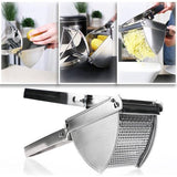 aardappelpers, roestvrij staal, lengte 30 cm