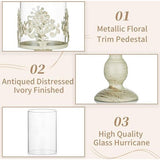 archaistische ijzeren kandelaar romantische bruiloft ijzeren lampenkap kandelaar romantisch diner bij kaarslicht creatieve kandelaar woondecoratie eettafel kandelaar, S+L